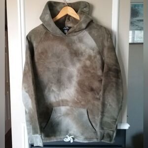 Justify Pullover Tie Dyed Hoodie Women's Size Large
